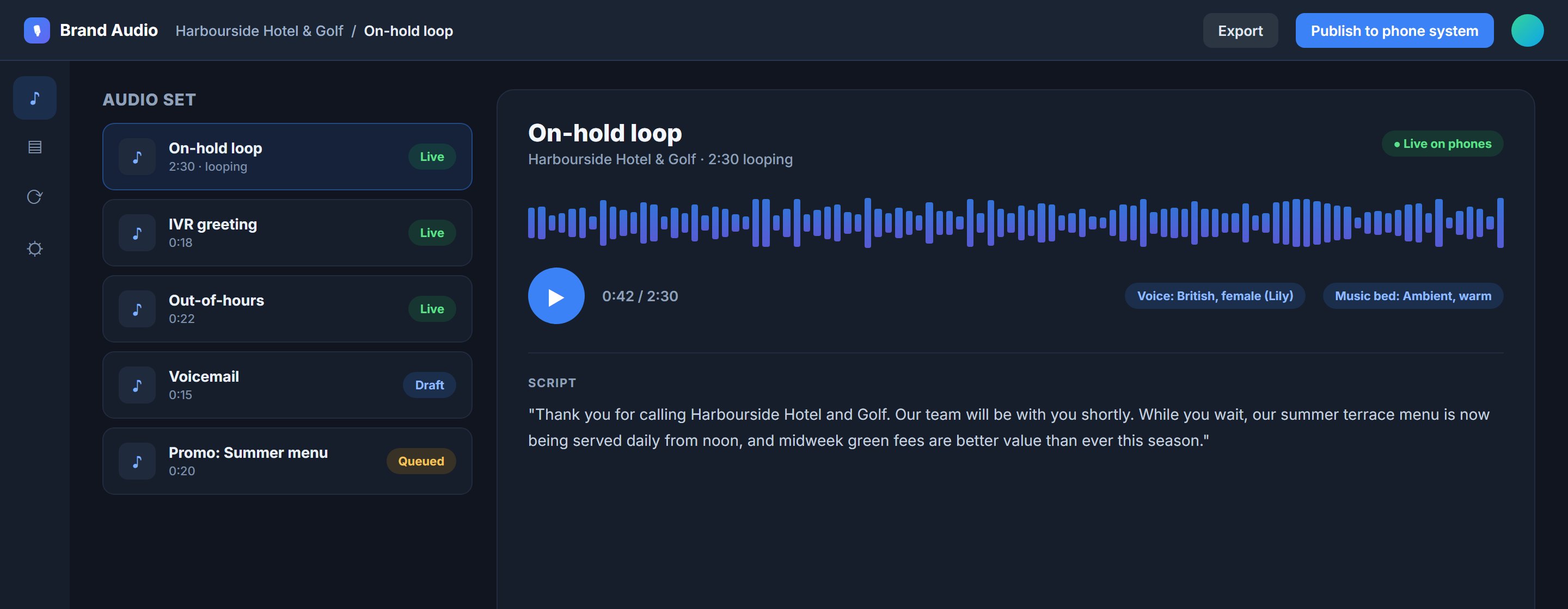 Brand Audio